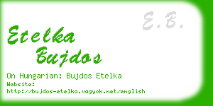 etelka bujdos business card